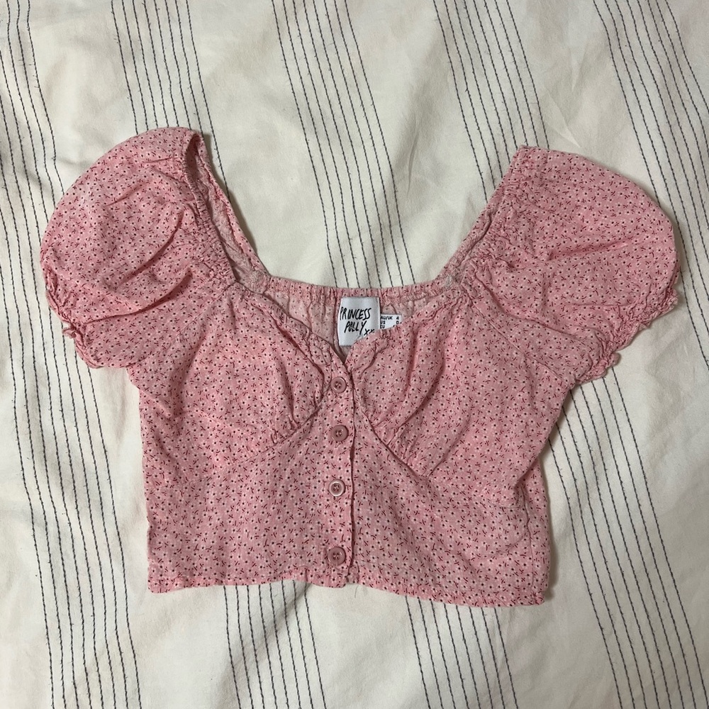 Pink Princess Polly Top